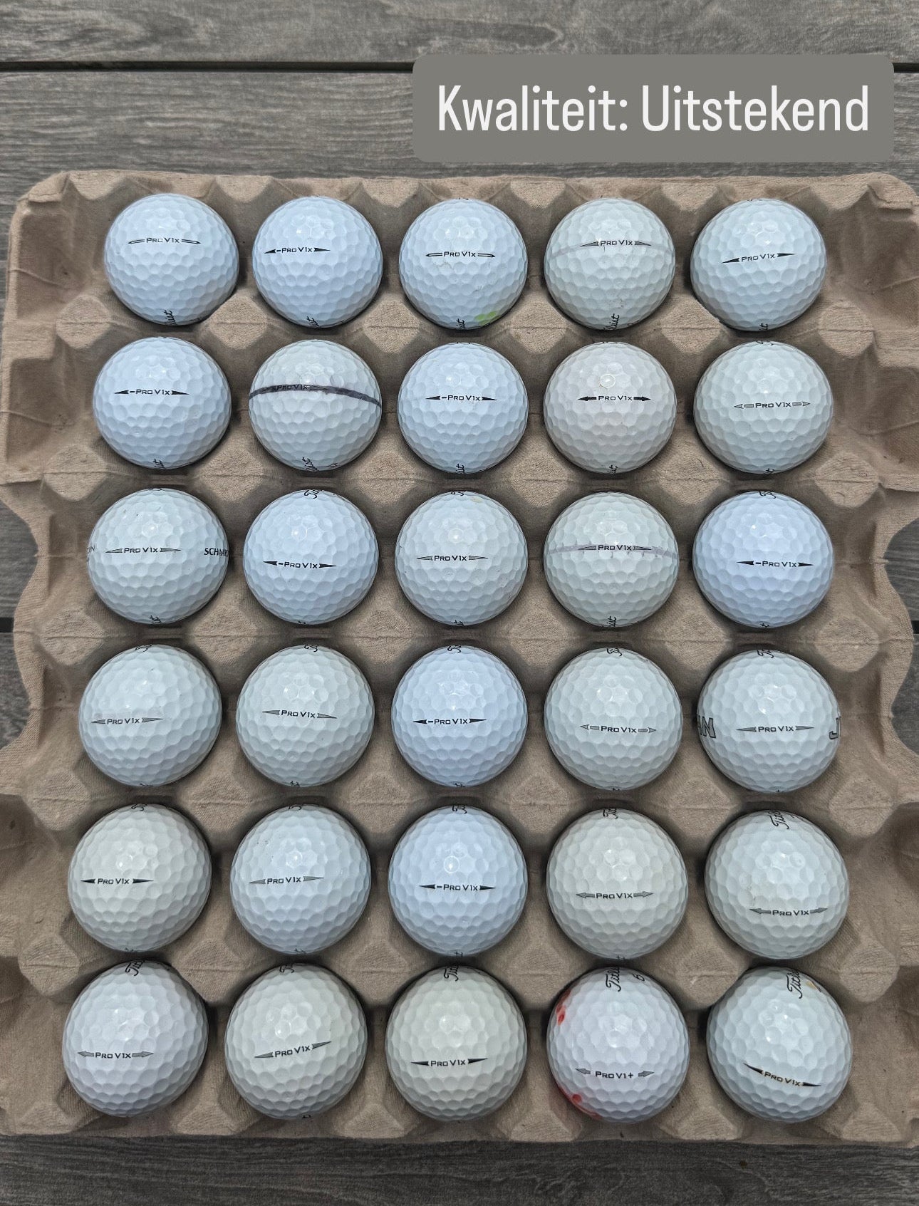 Titleist pro V1x gebrukte goflballen